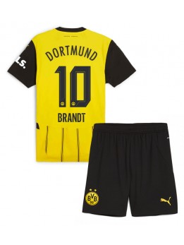 Borussia Dortmund Julian Brandt #10 Dječji Domaci Dres kompleti 2024-25 Kratak Rukavima (+ kratke hlače)